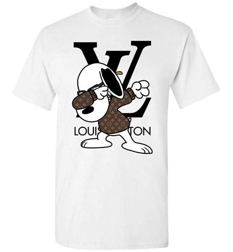 t shirt louis vuitton snoopy|louis vuitton t shirts.